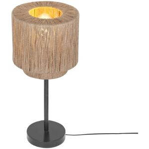 TRIO 566800136 SMILLA stolná lampička V450mm 1xE27 čierna, béžová TRIO 566800136 SMILLA stolná lampička V450mm 1xE27 čierna, béžová