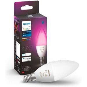 Philips Hue White and color ambiance 8719514356610 LED žiarovka E14 4W/470lm B39 sviečka 2000-6500K+RGB bluetooth Philips Hue White and color ambiance 8719514356610 LED žiarovka E14 4W/470lm B39 sviečka 2000-6500K+RGB bluetooth