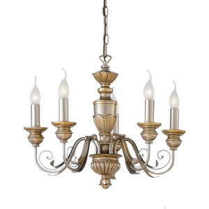 Závesné svietidlo/Luster Ideal lux 020822 FIRENZE SP5 5xE14 40W antická zlatá Závesné svietidlo/Luster Ideal lux 020822 FIRENZE SP5 5xE14 40W antická zlatá