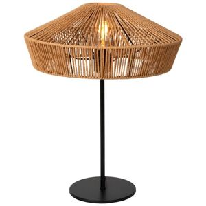 LUCIDE 10513/40/72 YUNKAI stolná lampa V500mm 1xE27 čierna, prírodná LUCIDE 10513/40/72 YUNKAI stolná lampa V500mm 1xE27 čierna, prírodná