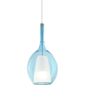 Závesné svietidlo 2x E27 modrá IP20 Ideal Lux KALIQUE 360041 Závesné svietidlo 2x E27 modrá IP20 Ideal Lux KALIQUE 360041