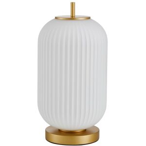 Stolná lampa 1x E27 zlatá/opálová ITALUX Olmeto TB-28798-1-GD-WH Stolná lampa 1x E27 zlatá/opálová ITALUX Olmeto TB-28798-1-GD-WH