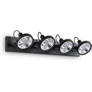 Stropné svietidlo Ideal lux 200255 GLIM PL4 NERO 4xGU10 50W čierna Stropné svietidlo Ideal lux 200255 GLIM PL4 NERO 4xGU10 50W čierna