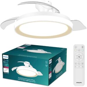 Stropný ventilátor so svetlom LED 2700–6500K zlatá IP20 PHILIPS Bliss 8721103096067 Stropný ventilátor so svetlom LED 2700–6500K zlatá IP20 PHILIPS Bliss 8721103096067