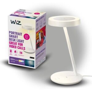 Philips Wiz Tunable White 8720169072695 Portrait Desk Lamp stolová lampička LED 10W/600lm 2700-6500K biela USB-C Philips Wiz Tunable White 8720169072695 Portrait Desk Lamp stolová lampička LED 10W/600lm 2700-6500K biela USB-C