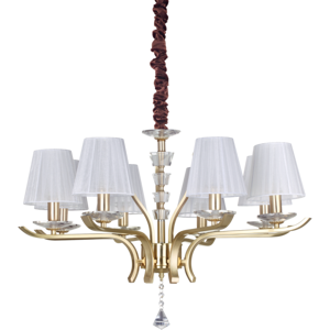 Závesné svietidlo/Luster Ideal lux 197739 PEGASO SP8 OTTONE SATINATO 8xE14 40W Závesné svietidlo/Luster Ideal lux 197739 PEGASO SP8 OTTONE SATINATO 8xE14 40W