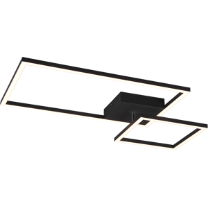 TRIO Reality TRIO R62642132 PADELLA stropné svietidlo LED 25W/3000lm 3000K matná čierna, switchdimmer TRIO Reality TRIO R62642132 PADELLA stropné svietidlo LED 25W/3000lm 3000K matná čierna, switchdimmer