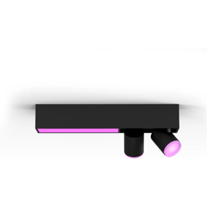 Philips HUE White and color ambiance 8720169318311 Centris stropné svietidlo LED/2-spot LED 11W + 2xGU10 4,2W 2000-6500K+RGB čierna Philips HUE White and color ambiance 8720169318311 Centris stropné svietidlo LED/2-spot LED 11W + 2xGU10 4,2W 2000-6500K+RGB čierna