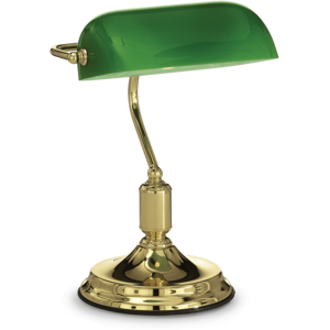 Stolová lampa Ideal lux 013657 LAWYER TL1 OTTONE 1xE27 60W Stolová lampa Ideal lux 013657 LAWYER TL1 OTTONE 1xE27 60W