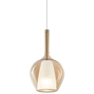 Závesné svietidlo 1x E27 jantárová IP20 Ideal Lux KALIQUE 359885 Závesné svietidlo 1x E27 jantárová IP20 Ideal Lux KALIQUE 359885