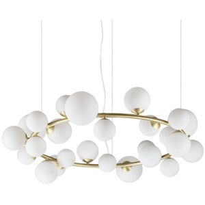 Závesné svietidlo 25x G9 biela IP20 Ideal Lux PERLAGE 363370 Závesné svietidlo 25x G9 biela IP20 Ideal Lux PERLAGE 363370