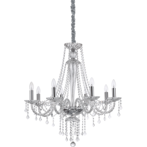 Závesné svietidlo/Luster Ideal lux 168777 AMADEUS SP8 8xE14 40W chróm Závesné svietidlo/Luster Ideal lux 168777 AMADEUS SP8 8xE14 40W chróm