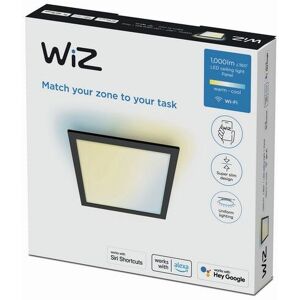 Philips Wiz Tunable white 8719514554917 Ceiling SQ stropný panel 300x300mm 12W/1000lm 2700-6500K čierna Philips Wiz Tunable white 8719514554917 Ceiling SQ stropný panel 300x300mm 12W/1000lm 2700-6500K čierna