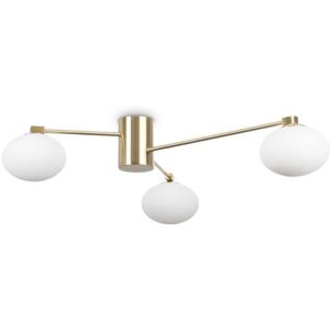 Ideal Lux 288260 HERMES stropné svietidlo 3xG9 saténová mosadz Ideal Lux 288260 HERMES stropné svietidlo 3xG9 saténová mosadz