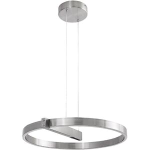 RABALUX 72222 Thrac závesné svietidlo D600mm LED 34W/1700lm 4000K kartáčovaný hliník, biela, ON/OFF RABALUX 72222 Thrac závesné svietidlo D600mm LED 34W/1700lm 4000K kartáčovaný hliník, biela, ON/OFF