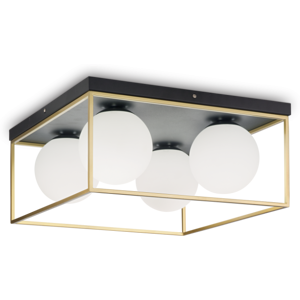 Stropné svietidlo Ideal lux 198156 LINGOTTO PL4 4xE14 40W čierna Stropné svietidlo Ideal lux 198156 LINGOTTO PL4 4xE14 40W čierna
