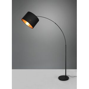 TRIO Reality R40081080 BOLIVIA stojaca lampa V1710mm 1xE27 čierna matná TRIO Reality R40081080 BOLIVIA stojaca lampa V1710mm 1xE27 čierna matná