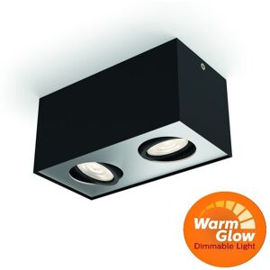 Philips 50492/30/P0 Box LED čierne povrchové bodové svietidlo WGD 2x4,5W=1000lm 2200-2700K Philips 50492/30/P0 Box LED čierne povrchové bodové svietidlo WGD 2x4,5W=1000lm 2200-2700K