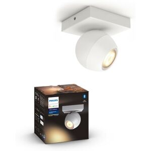 Philips Hue White Ambiance 8719514339187 BUCKRAM nástenné bodové svietidlo 1xGU10 5.5W/250lm 2200-6500K biela bluetooth Philips Hue White Ambiance 8719514339187 BUCKRAM nástenné bodové svietidlo 1xGU10 5.5W/250lm 2200-6500K biela bluetooth