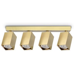 Stropné svietidlo 4x GU10 mosadzná IP20 Ideal Lux DYNAMITE 371375 Stropné svietidlo 4x GU10 mosadzná IP20 Ideal Lux DYNAMITE 371375