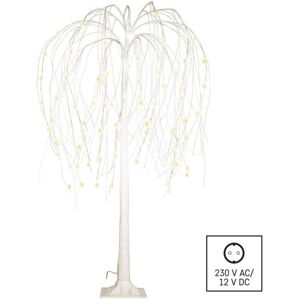 EMOS DCTW13 vianočná dekorácia stromček 72 LED V120cm 3,6W teplá biela, IP44, farba drôtu - biela, adaptér EMOS DCTW13 vianočná dekorácia stromček 72 LED V120cm 3,6W teplá biela, IP44, farba drôtu - biela, adaptér