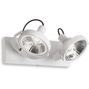 Stropné svietidlo Ideal lux 200200 GLIM PL2 BIANCO 2xGU10 50W biela Stropné svietidlo Ideal lux 200200 GLIM PL2 BIANCO 2xGU10 50W biela
