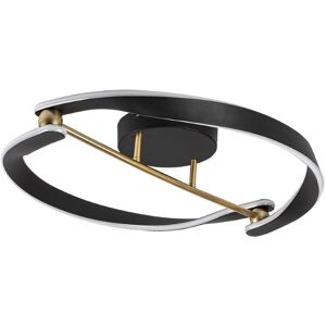 RABALUX 71149 Adalind stropné svietidlo D600mm LED 40W/4800/2200lm 3000K čierna, zlatá, biela RABALUX 71149 Adalind stropné svietidlo D600mm LED 40W/4800/2200lm 3000K čierna, zlatá, biela
