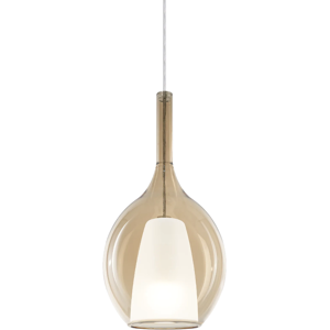 Závesné svietidlo 2x E27 jantárová IP20 Ideal Lux KALIQUE 360003 Závesné svietidlo 2x E27 jantárová IP20 Ideal Lux KALIQUE 360003