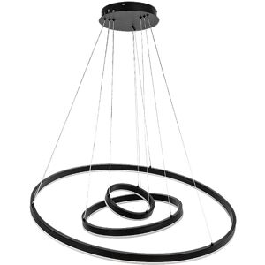 RABALUX 72306 Isaure závesné svietidlo D800mm LED 100W/10000/8000lm 3000-6500K čierna, biela, stmievateľné, diaľkový ovládač RABALUX 72306 Isaure závesné svietidlo D800mm LED 100W/10000/8000lm 3000-6500K čierna, biela, stmievateľné, diaľkový ovládač