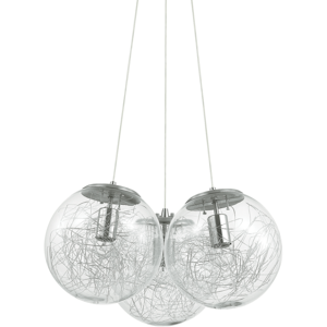 Závesné svietidlo Ideal lux 176031 MAPA SAT SP3 NICKEL 3xE27 60W nikel Závesné svietidlo Ideal lux 176031 MAPA SAT SP3 NICKEL 3xE27 60W nikel