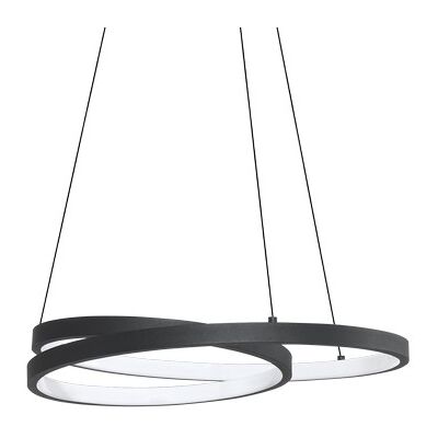 Závesné svietidlo LED 3000K čierna IP20 Ideal Lux OZ 364957 Závesné svietidlo LED 3000K čierna IP20 Ideal Lux OZ 364957