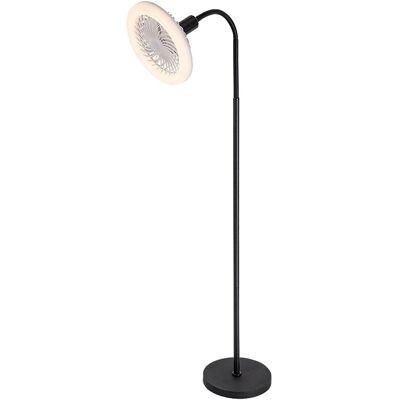 Stojacia lampa 1x E27 3000–6500K čierna IP20 Rabalux VENTURO 74031 Stojacia lampa 1x E27 3000–6500K čierna IP20 Rabalux VENTURO 74031