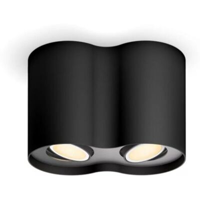 Philips Hue White Ambiance 8720169320116 Pillar povrchové bodové svietidlo 2xGU10 +SWITCH 2x4,2W/400lm 2200-6500K čierna bluetooth Philips Hue White Ambiance 8720169320116 Pillar povrchové bodové svietidlo 2xGU10 +SWITCH 2x4,2W/400lm 2200-6500K čierna bluetooth