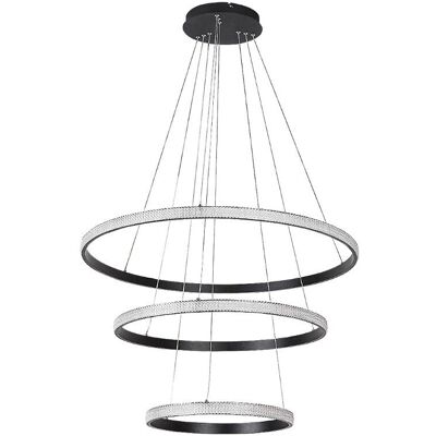 RABALUX 72260 Grete závesné svietidlo D800mm LED 100W/4450lm 3000K čierna, biela RABALUX 72260 Grete závesné svietidlo D800mm LED 100W/4450lm 3000K čierna, biela
