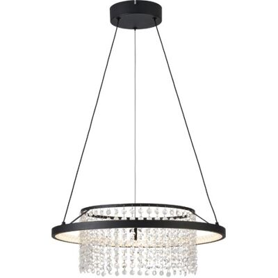 RABALUX 72353 Maribell závesné svietidlo D480mm LED 40W/5000/2250lm 3000-4000K čierna, DIP switch RABALUX 72353 Maribell závesné svietidlo D480mm LED 40W/5000/2250lm 3000-4000K čierna, DIP switch