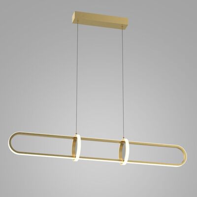 Italux PND-29772750-1A-GD LED závesné svietidlo Cerrila 31,2W/1300lm 3000K zlatá, stmievateľné Italux PND-29772750-1A-GD LED závesné svietidlo Cerrila 31,2W/1300lm 3000K zlatá, stmievateľné