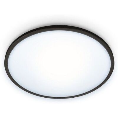 Philips WiZ Tunable white 8719514338036 SuperSlim stropné svietidlo LED 16W/1600lm 2700-6500K čierna stmievateľné Philips WiZ Tunable white 8719514338036 SuperSlim stropné svietidlo LED 16W/1600lm 2700-6500K čierna stmievateľné