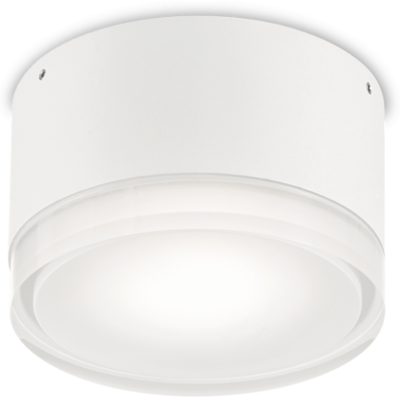 Exteriérové stropné svietidlo Ideal lux 168036 URANO PL1 SMALL BIANCO 1xGX53 15W biela IP44 Exteriérové stropné svietidlo Ideal lux 168036 URANO PL1 SMALL BIANCO 1xGX53 15W biela IP44
