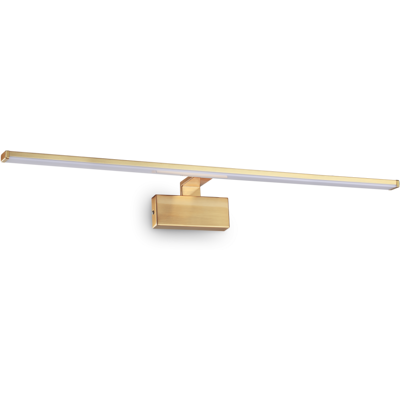 Ideal Lux IdealLux 225005 ALMA AP nástenné LED svietidlo k zrkadlu 20W 1300lm 3000K IP20 matná mosadz Ideal Lux IdealLux 225005 ALMA AP nástenné LED svietidlo k zrkadlu 20W 1300lm 3000K IP20 matná mosadz