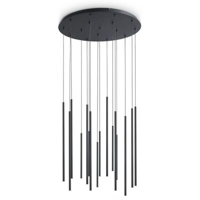 Závesné svietidlo LED 3000K čierna IP20 Ideal Lux LOOK 371146 Závesné svietidlo LED 3000K čierna IP20 Ideal Lux LOOK 371146