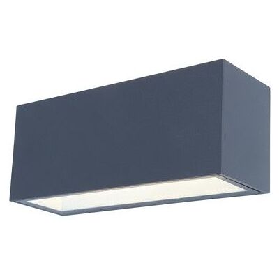 LUTEC 5189104118 GEMINI nástenné LED svietidlo 46W 4000K IP54 tmavá šedá LUTEC 5189104118 GEMINI nástenné LED svietidlo 46W 4000K IP54 tmavá šedá