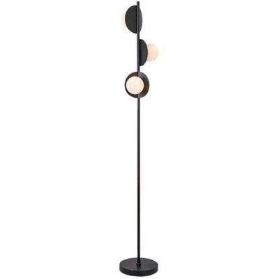 RABALUX 74223 Jules stojacia lampa D105mm 3xG9 čierna, biela RABALUX 74223 Jules stojacia lampa D105mm 3xG9 čierna, biela
