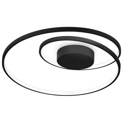 Ideal Lux 269412 OZ stropné svietidlo LED D600mm 49W/5000lm 3000K čierna Ideal Lux 269412 OZ stropné svietidlo LED D600mm 49W/5000lm 3000K čierna