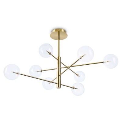 Ideal Lux 275215 EQUINOXE závesné svietidlo 8xG4 D1280mm mosadzná Ideal Lux 275215 EQUINOXE závesné svietidlo 8xG4 D1280mm mosadzná