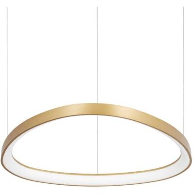 Ideal Lux 304700 GEMINI DALI/PUSH závesné svietidlo LED D610mm 48W 5100/3460lm 3000K mosadzná Ideal Lux 304700 GEMINI DALI/PUSH závesné svietidlo LED D610mm 48W 5100/3460lm 3000K mosadzná