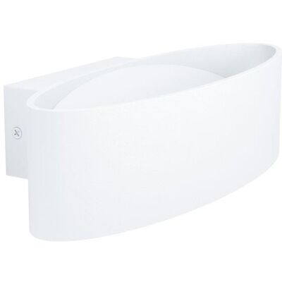Eglo 98541 MACCACARI Nástenné svietidlo LED 10W 3000K biela/priehľadná Eglo 98541 MACCACARI Nástenné svietidlo LED 10W 3000K biela/priehľadná