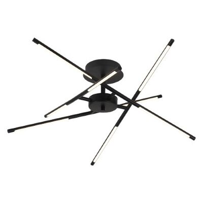 RABALUX 71338 Henli2 stropné svietidlo LED 40W/2800lm 3000K čierna, biela RABALUX 71338 Henli2 stropné svietidlo LED 40W/2800lm 3000K čierna, biela