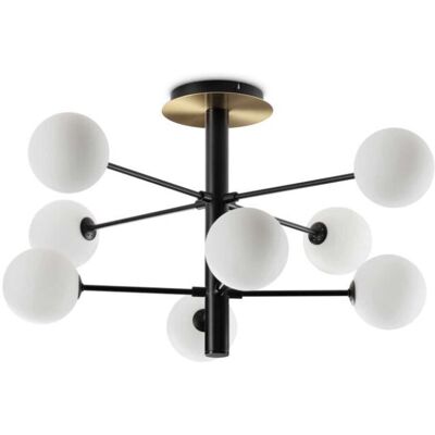 Ideal Lux 328485 COSMOPOLITAN stropné svietidlo 8xG9 D640mm čierna Ideal Lux 328485 COSMOPOLITAN stropné svietidlo 8xG9 D640mm čierna