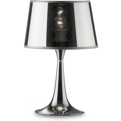 Stolová lampa Ideal lux 032368 LONDON CROMO TL1 SMALL 1xE27 60W Stolová lampa Ideal lux 032368 LONDON CROMO TL1 SMALL 1xE27 60W