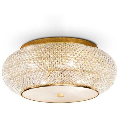 Stropné svietidlo Ideal lux 100791 PASHA PL10 ORO 10xE14 40W Stropné svietidlo Ideal lux 100791 PASHA PL10 ORO 10xE14 40W